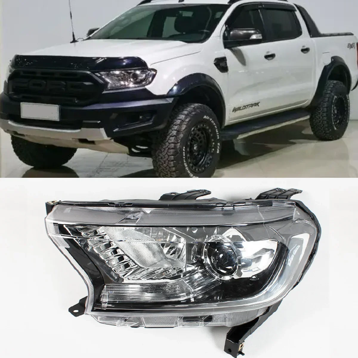 Headlight Head Light  for Ford Everest RANGER 2012 2013 2014 2015 2016 2017 2018 2019 2020