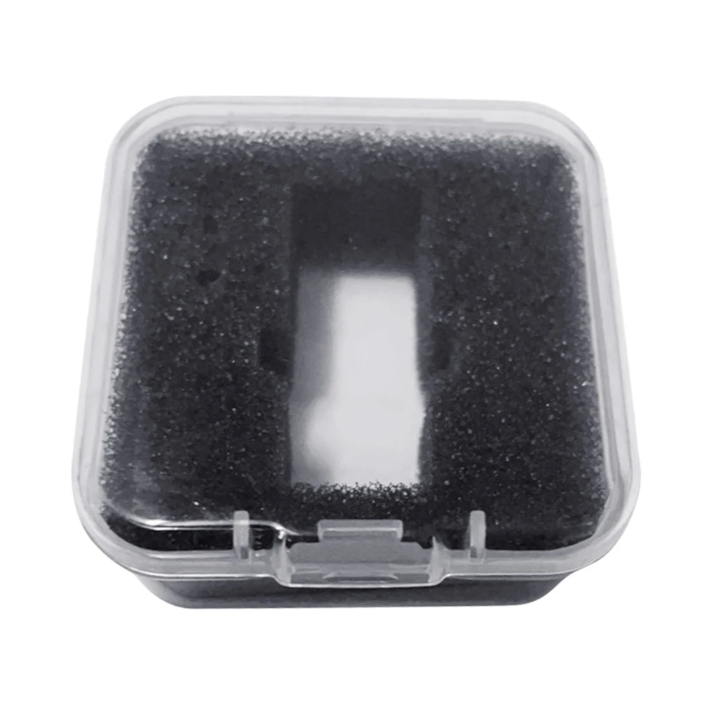 

5/10Pcs Phono Shell Case Cartridge Keeper Transparent Box Phonograph Head Storage Box Phonograph Head Needle Rack Display
