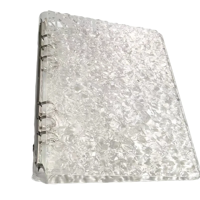 XB-A5 Acryl Transparante Shell Losbladig Fotoalbum 6-gaats Acryl Album Bindmiddel Fotokaart Bindmiddel