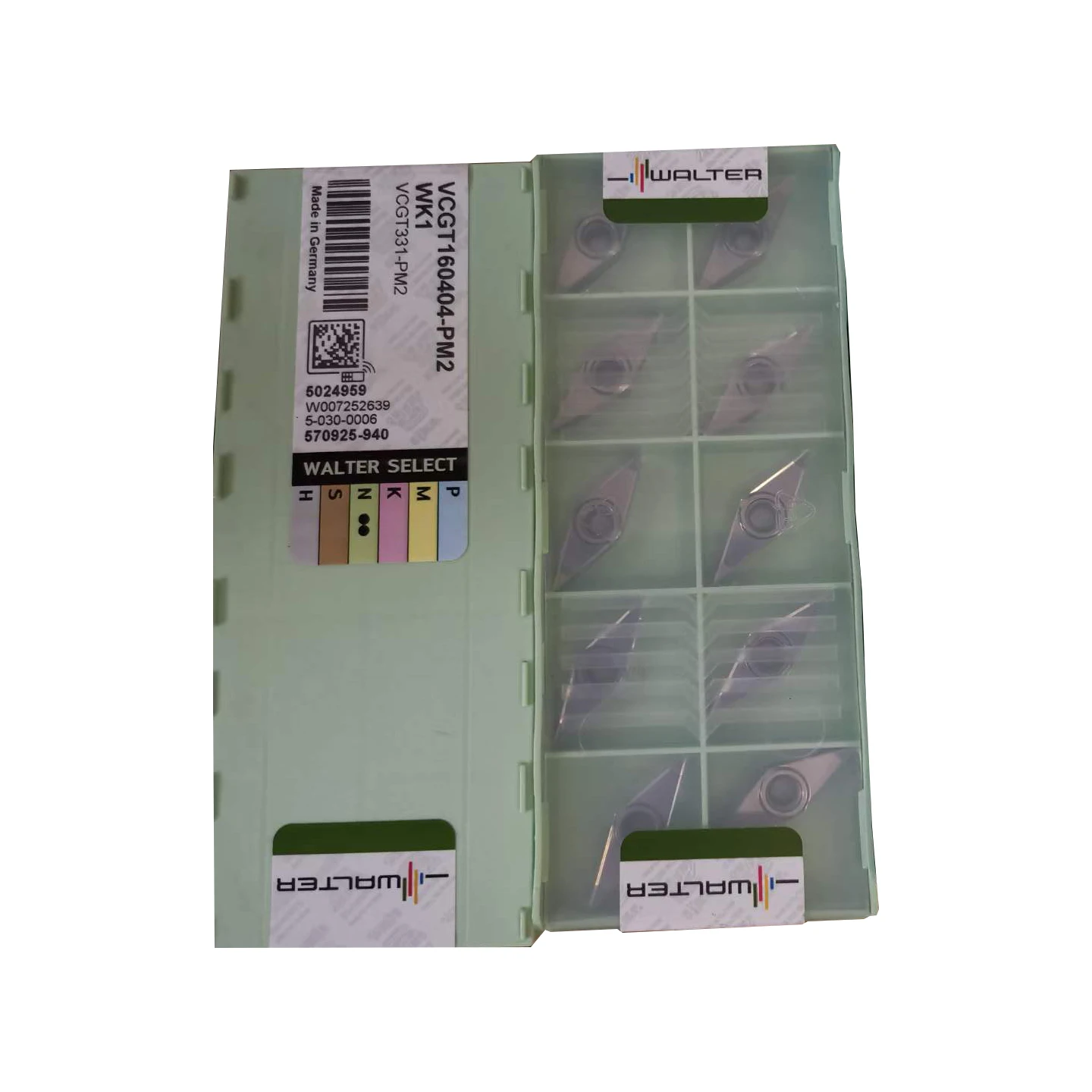 

100% Original VCGT VCGT16 VCGT1604 VCGT160404 PM2 VCGT110302 PM2 WXN10 WK1 Finishing Carbide Turning Inserts