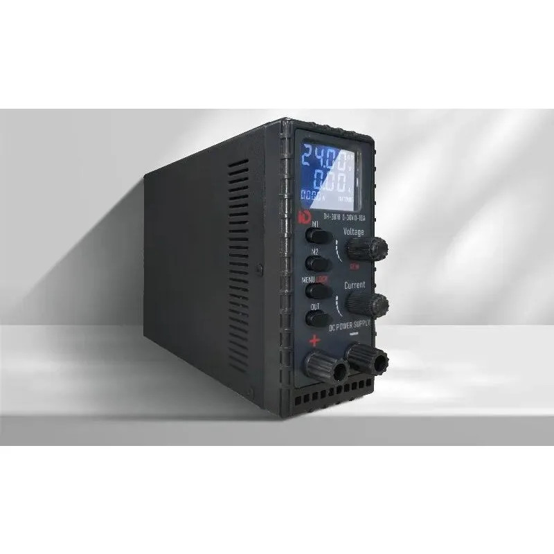 Adjustable DC Power Supply 30V 5A 10A Digital Display Lab Bench Power Source for Notebook Mobile Phone Repair Maintenance
