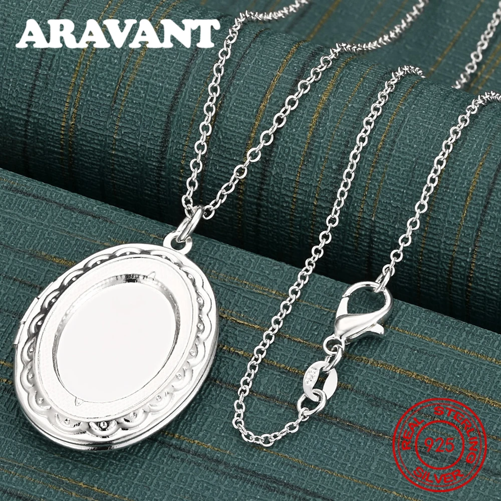 925 فضة صندوق مجوهرات قلادة قلادة المرأة رائعة لطيف مجوهرات حفلات الزفاف #2