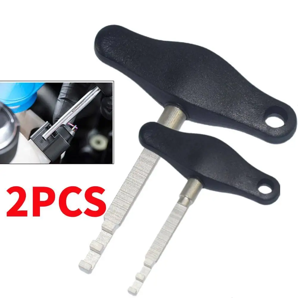 2Pcs Electrical Service Tool Connector Removal Tool Car Accessories for VW AUDI VAG Plug Unlock Removal Tool Plug Puller