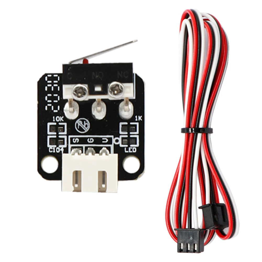 

1Pcs Limited Switch X/Y/Z Axis End Stop Limit Switch 3Pin Micro Switch for CR-10 10S Ender 3 Pro S4 S7 Series 3D Printer part