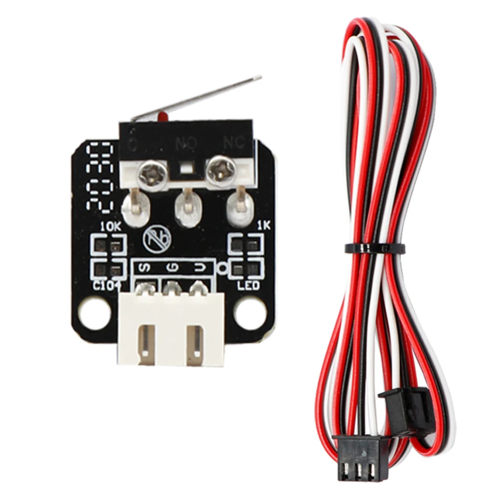 1Pcs Limited Switch X/Y/Z Axis End Stop Limit Switch 3Pin Micro Switch for CR-10 10S Ender 3 Pro S4 S7 Series 3D Printer part