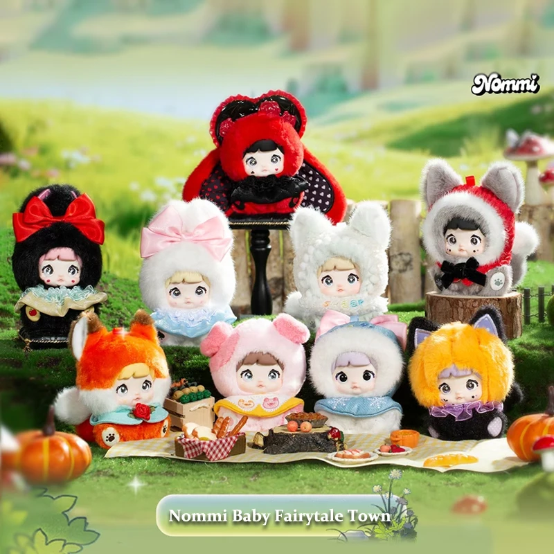 

Nommi Baby Fairytale Town Series виниловая слепая коробка милая плюшевая загадочная коробка Nommi принцесса кулон сумка-сюрприз кукла игрушка в подарок