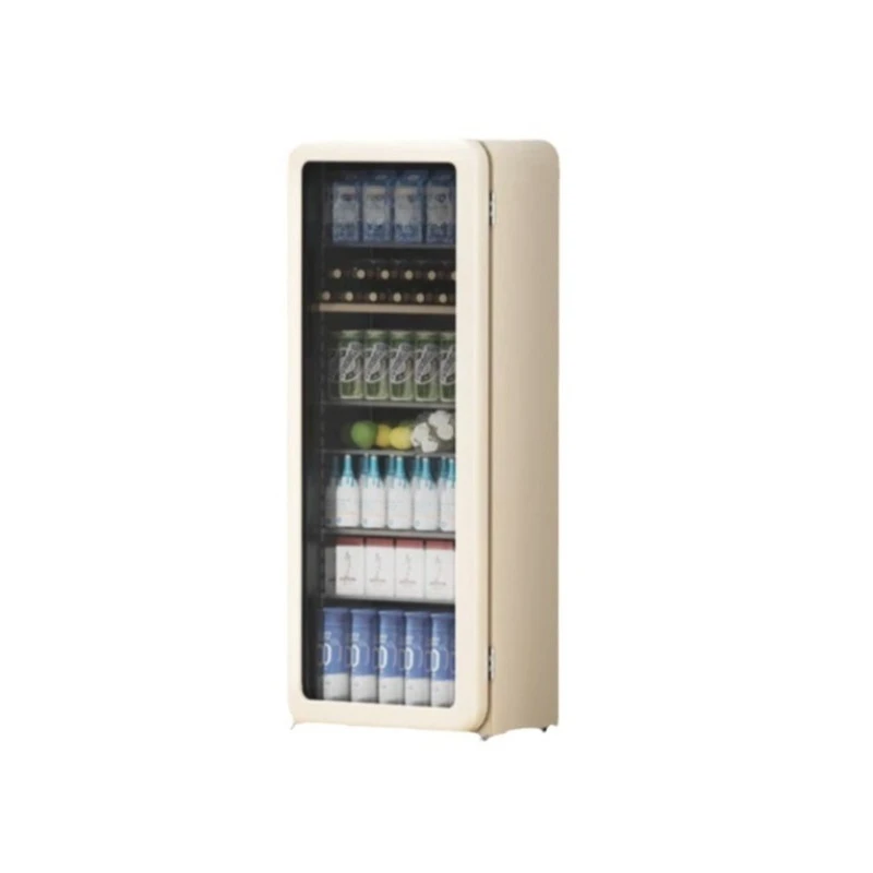 Living room retro refrigerator home defrosting embedded wine drink refrigerated fresh-keeping ice bar SC-208RI