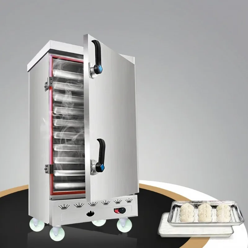 Commercial Kitchen Equipment Gas Food Steamers Industrial Rice Steam Cooker Steamer Machine Cooking Rice Rolls Stainless Steel view 6