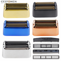 Professional Barber Shaver Replacement Double Cutter Blade And Foils Head Cover For Babyliss PRO Cordless Foil Shaver FXFS2
