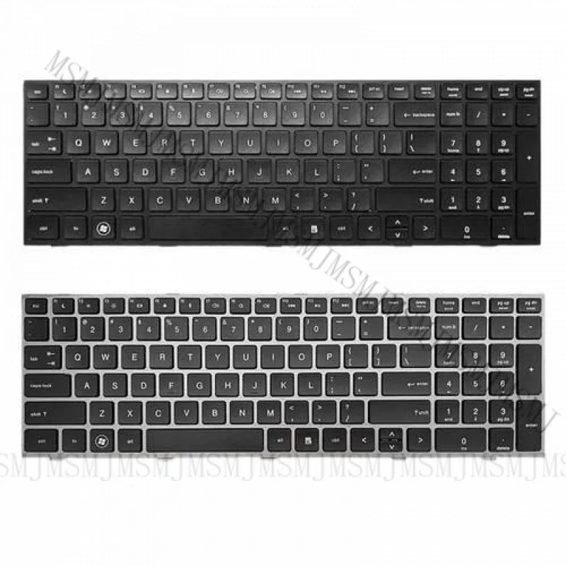 AA + для HP Probook 4540 4540S 4545 4545S клавиатура для ноутбука черный/серебристый