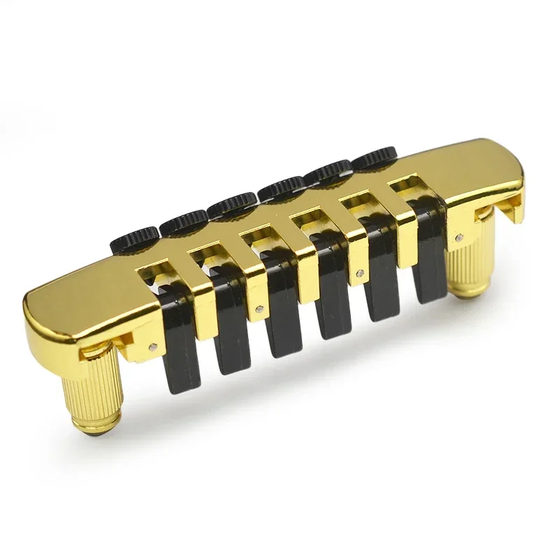 Guitar Bridge Tailpiece - Rolling Saddle Bridges with Hidden Studs Compatible with LP Les Paul 6 String Electric Gutiar