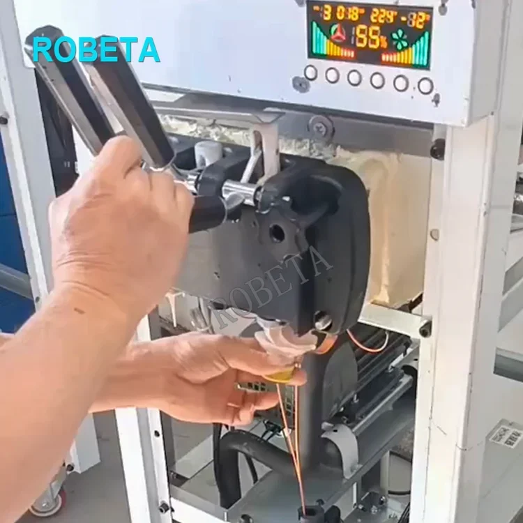 Máquina de helado suave, máquina envasadora de helado, máquina de helado duro, superventas