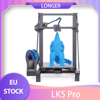 LONGER LK5 Pro 3D Printer Upgraded Edition, Dual Blower Fan, 90% Pre-Assembled, Silent Motherboard, 300*300*400mm