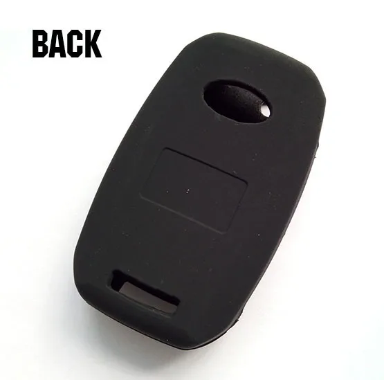 Fit For Kia Optima 2016 Sportage 2014 2015 Sorento Soul 2013 Rio Forte Cerato Carens K3 K5 Silicone Key Cover Remote Fob Case