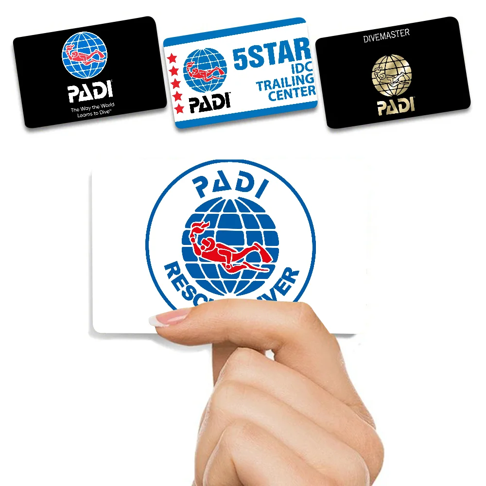 PADI Kreditkarte Haut Aufkleber für VISA Bank Bus Metro Zugang Karte Schutz Film Abdeckung Aufkleber Aufkleber Frauen