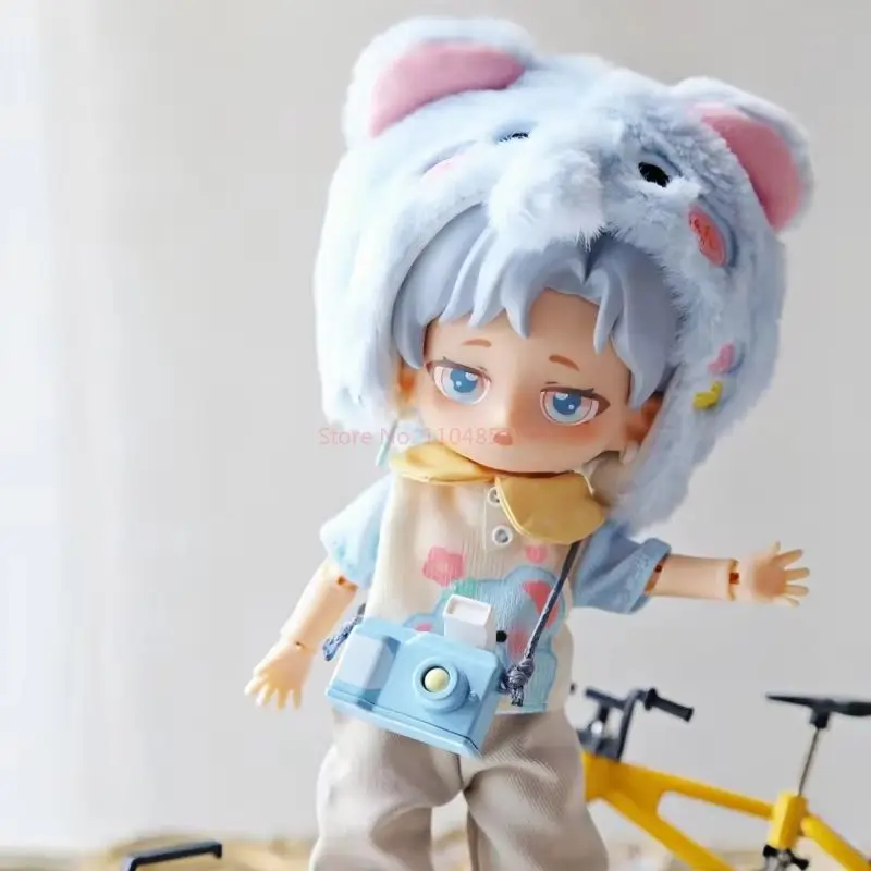 In Stock Peetsoon Adventure Fair​ Series Bjd Blind Box Ob11 1/12 Movable Joint Doll Mystery Box Dress Up ​​Furry Doll Kids Gi view 6