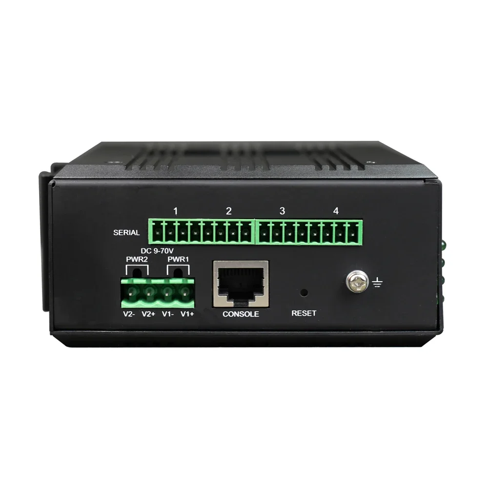 New Managed 8 Port Gigabit Ethernet And 4 Port Gigabit SFP Industrial Switch With Serial RS485 Modbus And POE Optional