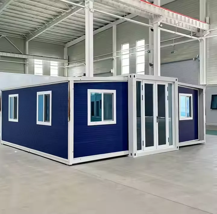 鉄骨構造20フィート拡張可能コンテナハウス40フィートホテル小型住宅オフィスハウス