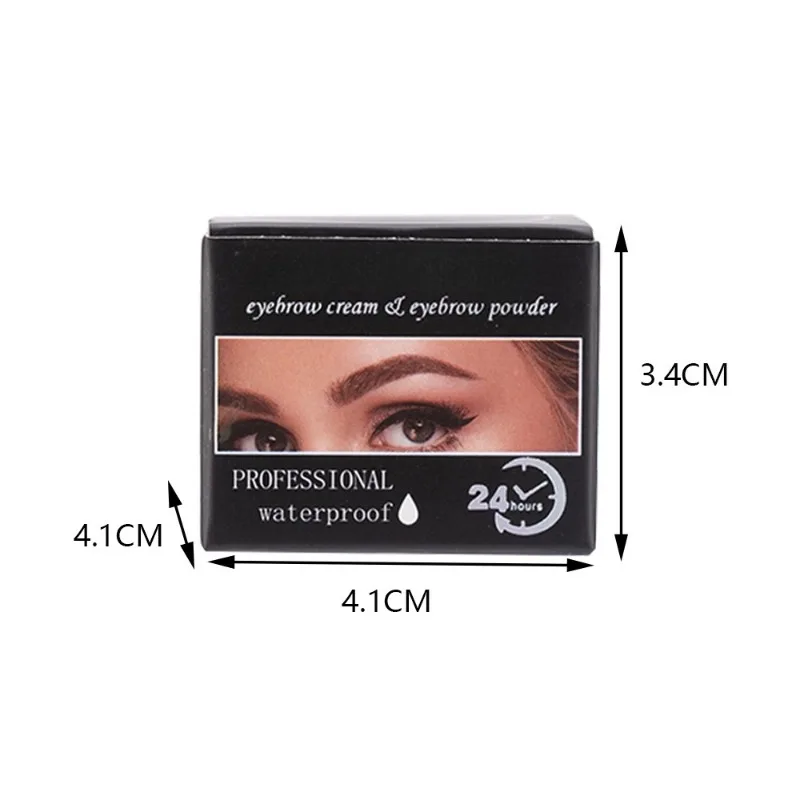 2 Layer Brow Gel 6 Colors Waterproof and Smudge Proof Long Lasting Natural Finish for All Day Wear and Easy Application Cosmetic