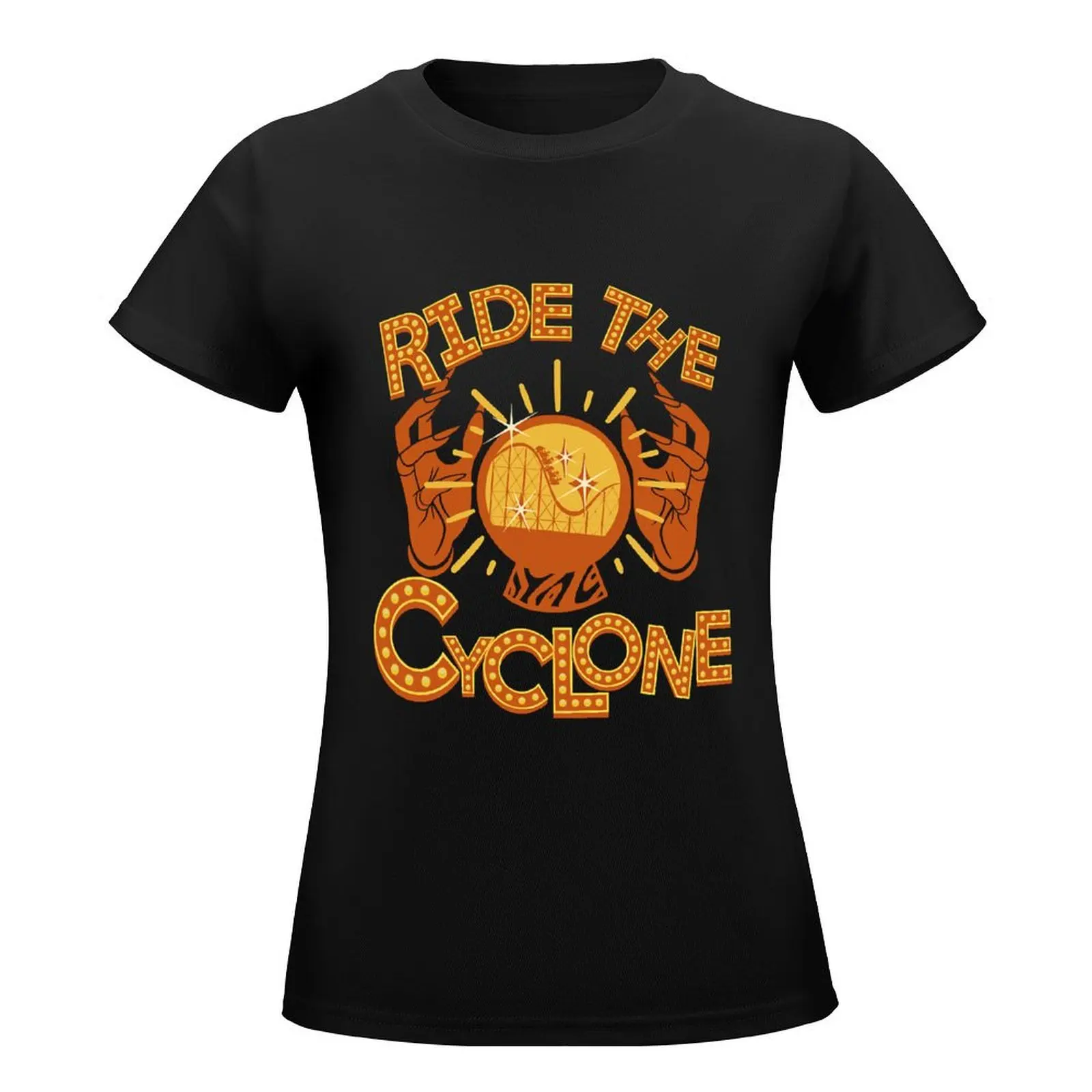 T-shirt priez le cyclone essentiel t-shirt manica corta plus size top blanks t-shirt da donna