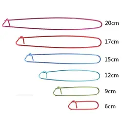 6PCS/Set Sewing Marker Stitch Holders Needle Clips Safety Pins Knitting Crochets Handmake Craft Sewing Tools Accessories