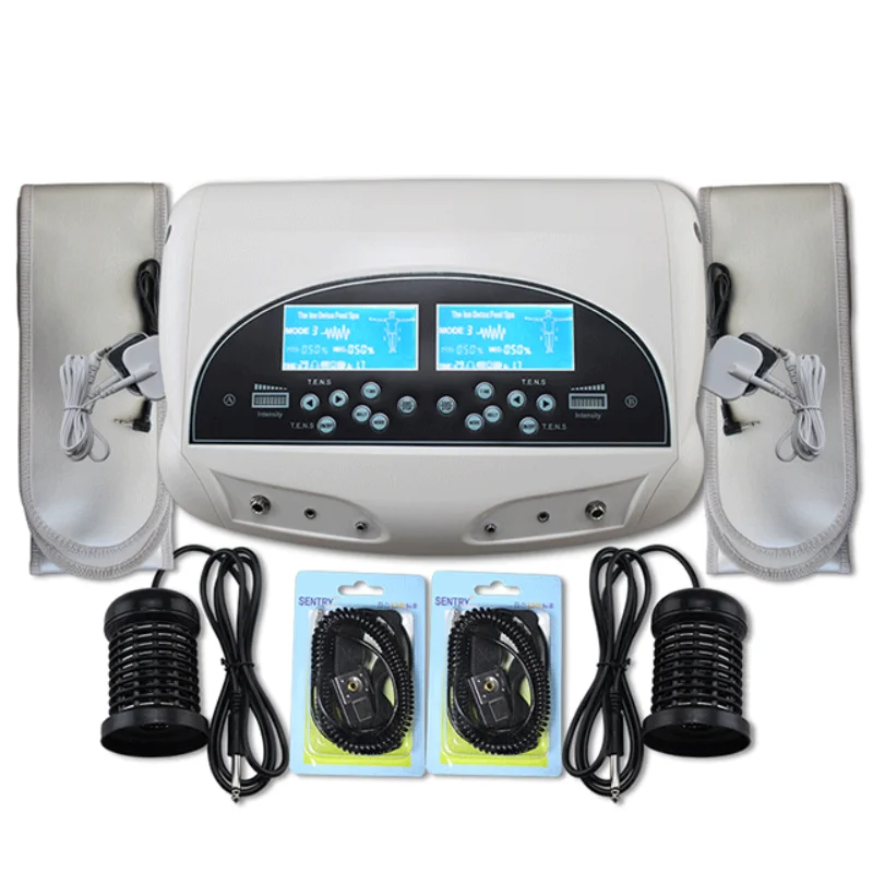 Dual ionic detox footbath product