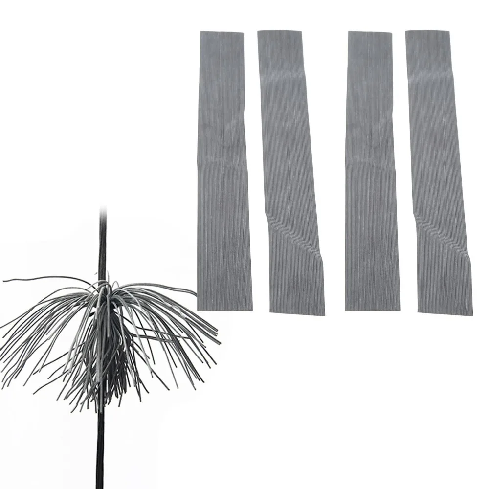 4PCS Reducing String Noise Bow String Silencers Vibration Dampening Cat Whisker Silencers Archery String Silencers Bow Hunting