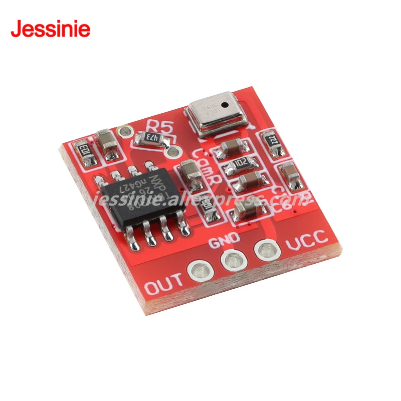 10pcs/1pc TDA1308 Silicon Microphone Amplifier Board Module Audio Preamplifier 3V-6V Class A B Stereo Sound Board Low Power AMP