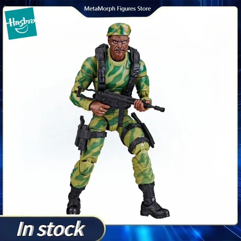 Original Hasbro G.I. Joe GI Joe Classfied Series Retro Cardback Sgt Stalker Action Figure Coleção Brinquedos Modelo
