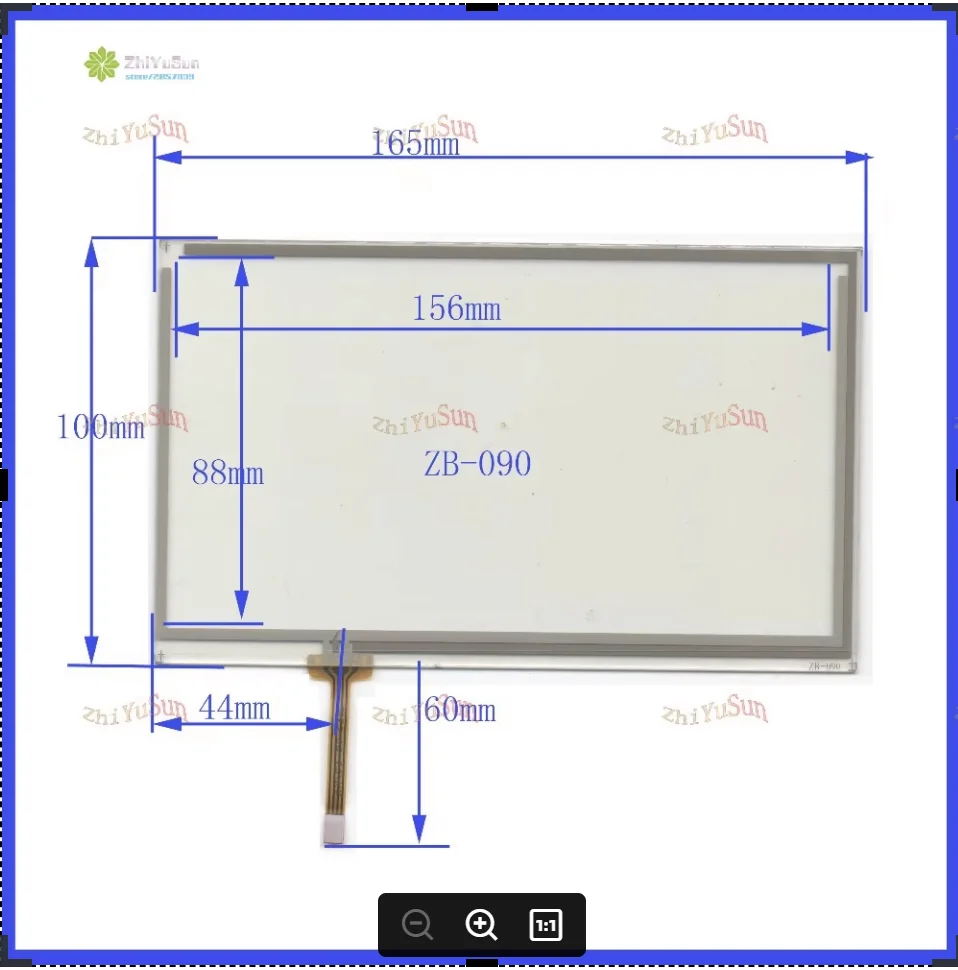 NEW HLDTP3103  7inch 4 line change 8 line HLD-TP-3103 touch screen panel Sensor glass Compabible for GPS CAR
