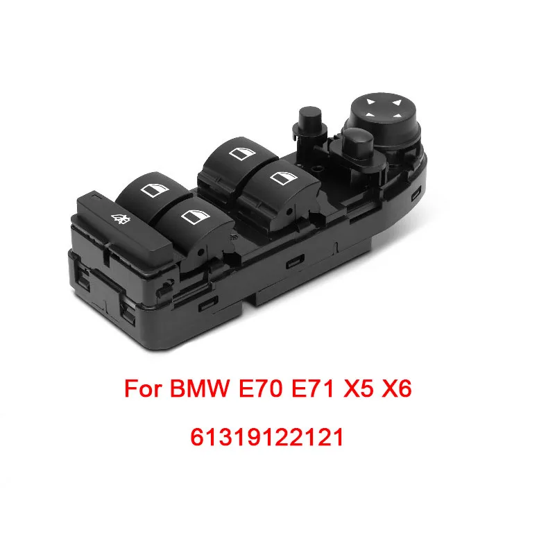 

For BMW E70 E71 X5 X6 2007 2008 2009 2010 2011 2012 2013 Glass Lift Switch 61319122121