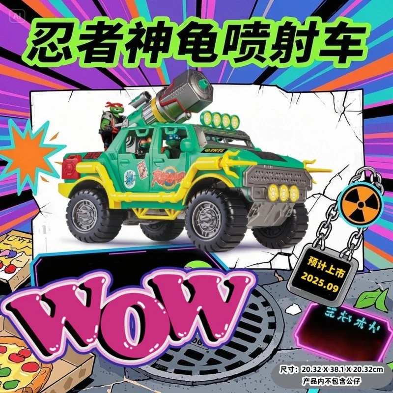 new Playmates 40th Anniversary Teenage Mutant Ninja Turtles Jet Vehicle Turtle Vehicle Cartoon Collectible Model Figure toy gift