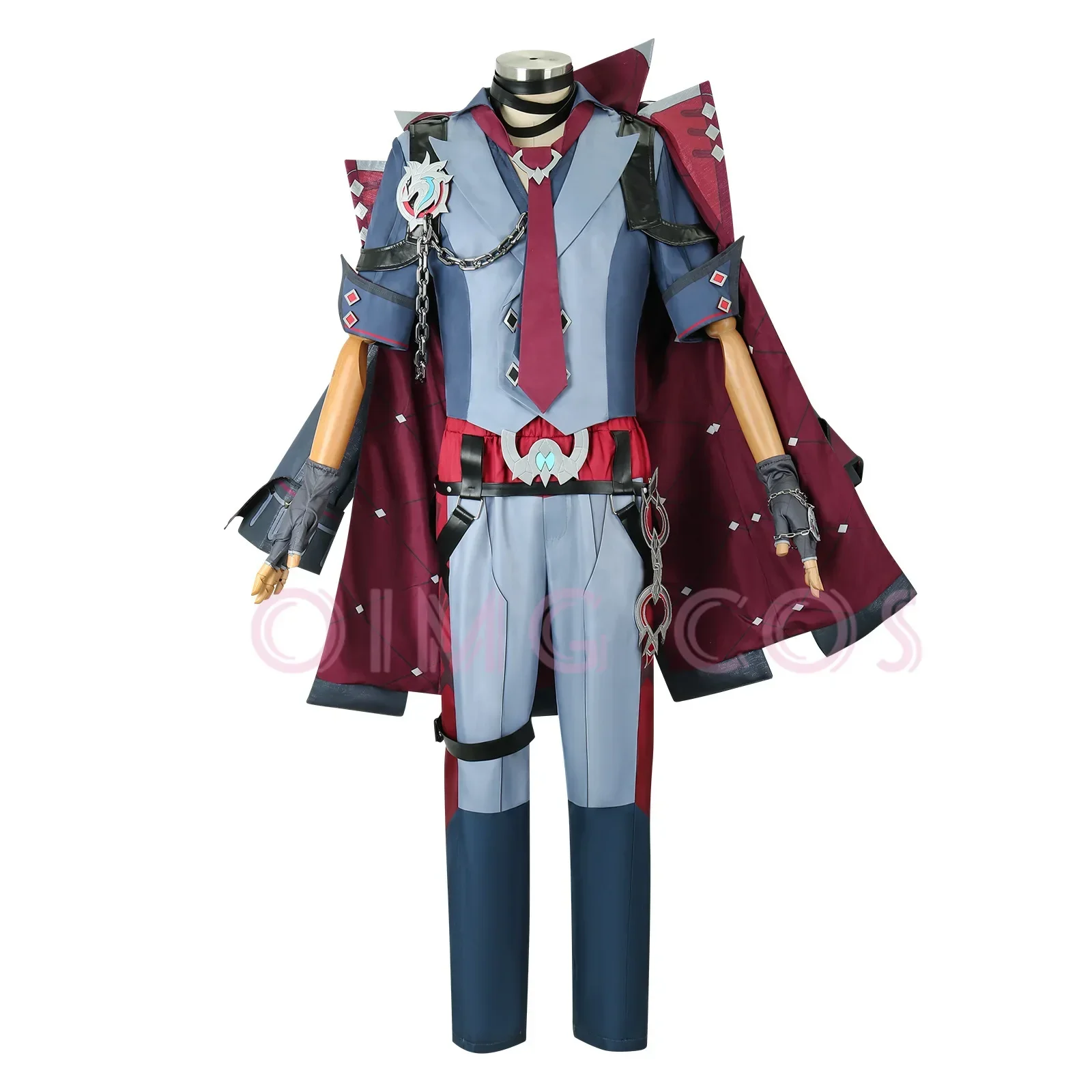 Genshin Impact Wriothesley Cosplay Costume Uniform Wig Cosplay Chinese  Anime Style Men Game Halloween Costumes view 6