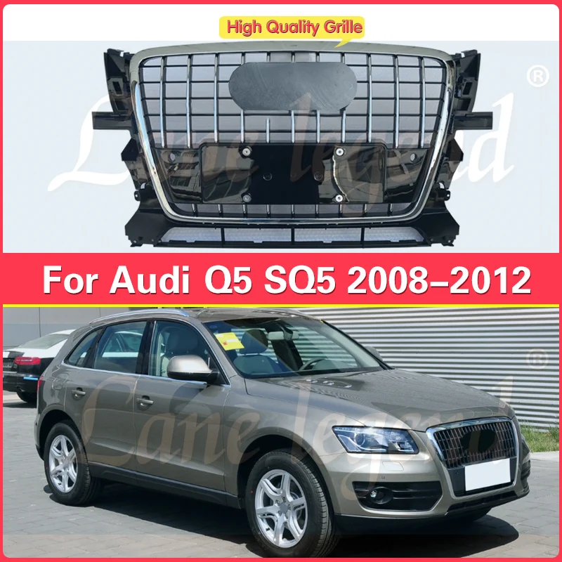 

Factory supply For RSQ5 Style Car Front Bumper Grille Grill For Audi Q5/SQ5 2008-2012 Car Modification Styling Accessories