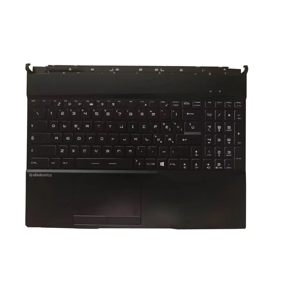 YD Silver/Black Laptop PalmRest&US SP IT Keyboard For MSI GL65 9SEX 9SFX 10SCSR 10SCXK 10SCXR 10SDK 10SDR 10SEK 10SER 10SFK 10SF