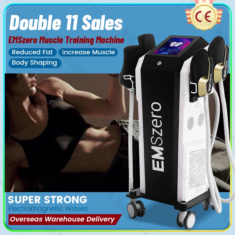 Double 11 Sales Upgrade Black RF EMSzero Machine EMS Body Slimming Technology Muscle Stimulation Sculpting EMSZERO Fat Removal