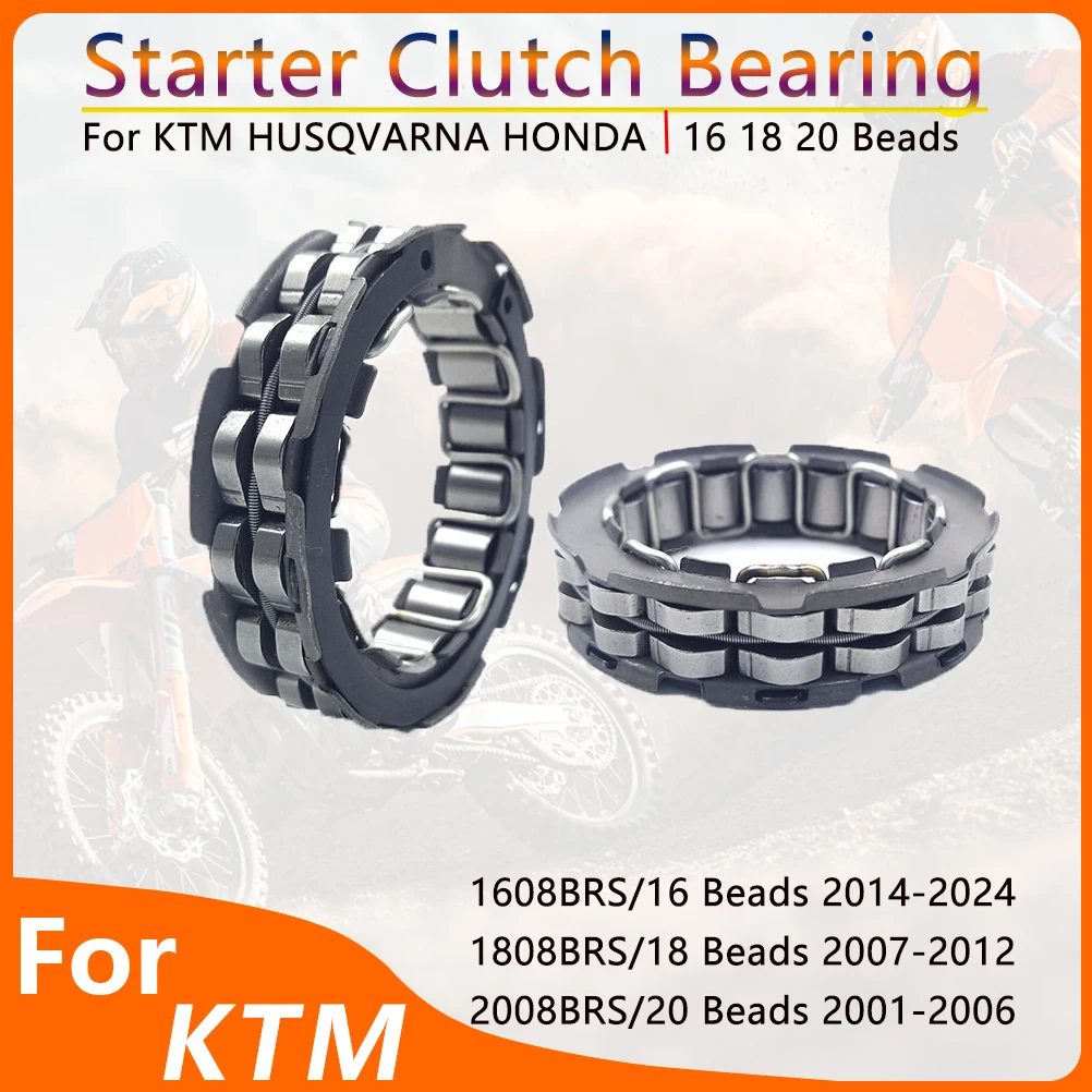 

OTOM One-Way Starter Clutch Bearing 16/18/20 Beads for KTM EXCF SXF XCF Adv Honda HUSQVARNA FC FE Motorcycle Accessoreis