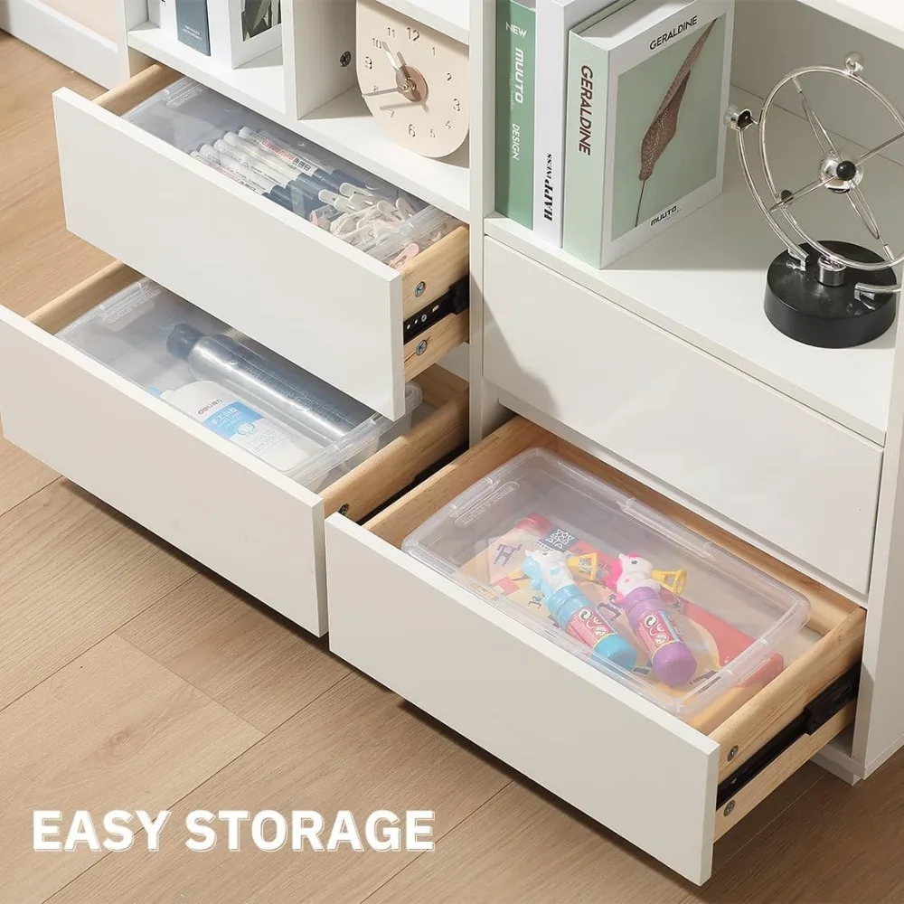 蓋付きの積み重ね可能な靴収納ボックス、靴、工芸品、画材用の耐久性のあるプラスチック製オーガナイザー（12個パック）