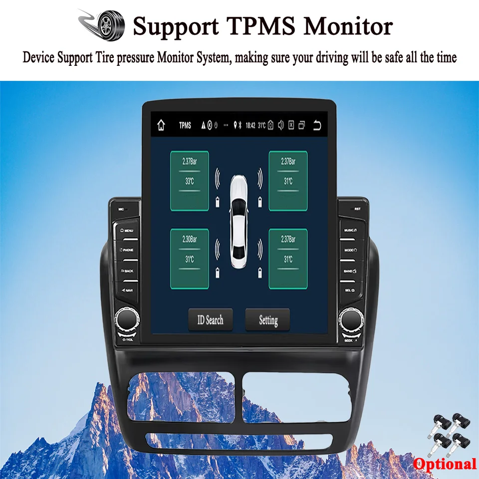 Android 14 8G+128G Autoradio Car Radio Stereo Video Audio A/V HU For Fiat Doblo Opel Combo Tour 2010 - 2015 GPS Navi Carplay DAB