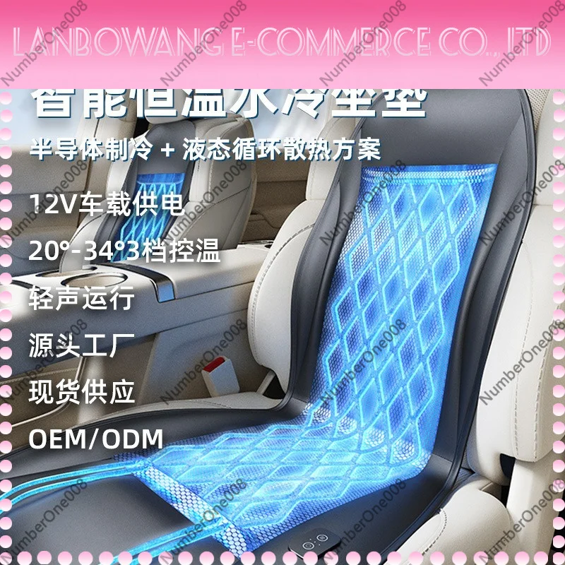 Semiconductor Car Seat Cushion, Cooling and Heating Seat Pad for SUV Sedan Truck, 4 Seasons Universal Leather Cover