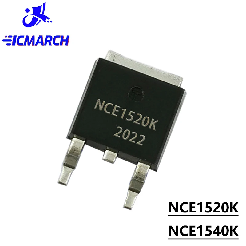 10PCS NCE1520K NCE1540K TO-252 NCE1520 20A 150V NCE1540 40A 150VN-Channel Enhancement Mode Power MOSFET