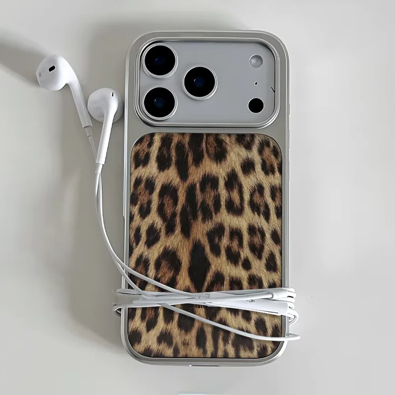 Niche Tiger Print Retro Cow Print Vibe Drip Glue Y2K Phone Case For iPhone 18 DUO 17 AIR 16 15 14 13 12 11 PRO MAX PLUS Cover - view 2