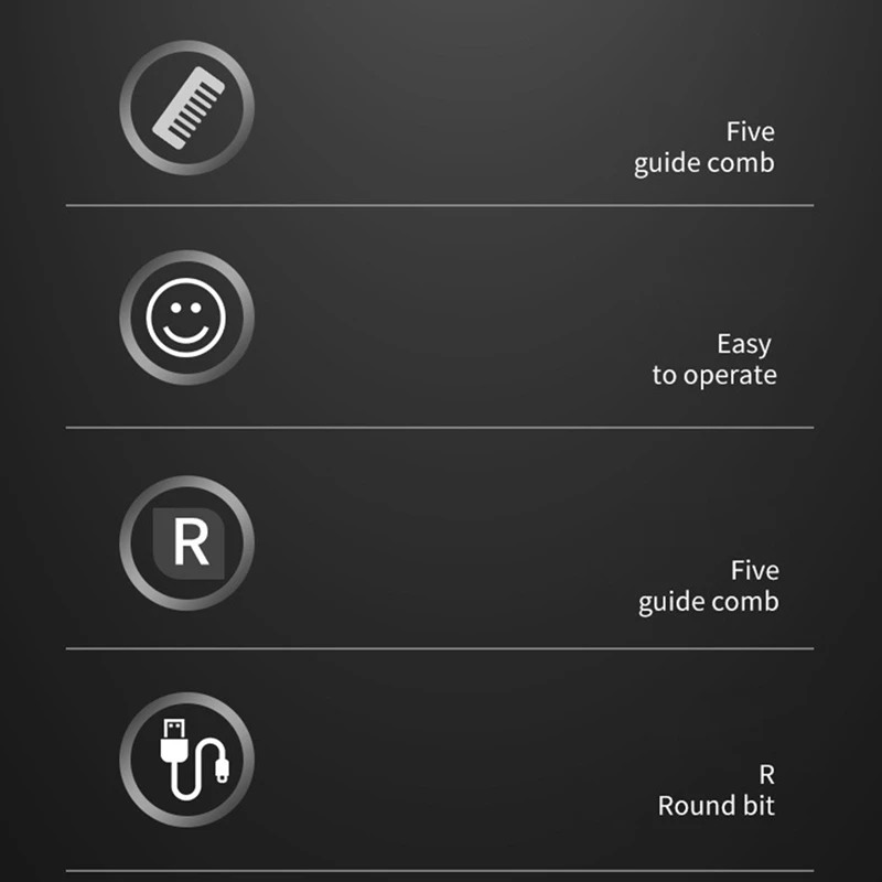 男性用電気バリカン,プロのひげトリマー,グルーミング,デジタルディスプレイ,トレンディ