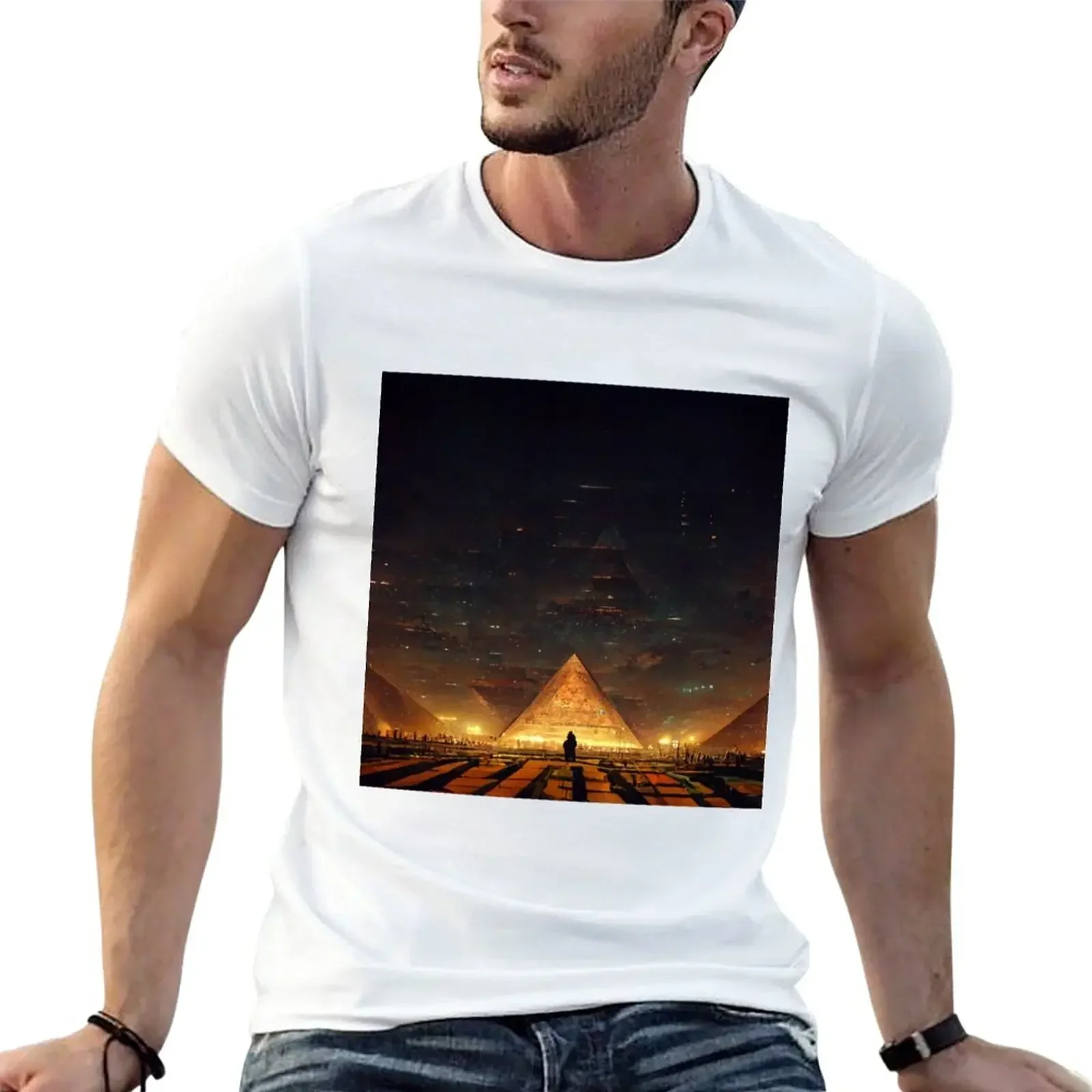 Love and Pyramids T-Shirt custom t shirt custom shirt black t-shirts for men