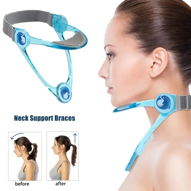 Adult Neck Supports Braces Exercise Equipment for Office Study Turtle Cervical Collar Corrector Neck Guard Corrector Health Care