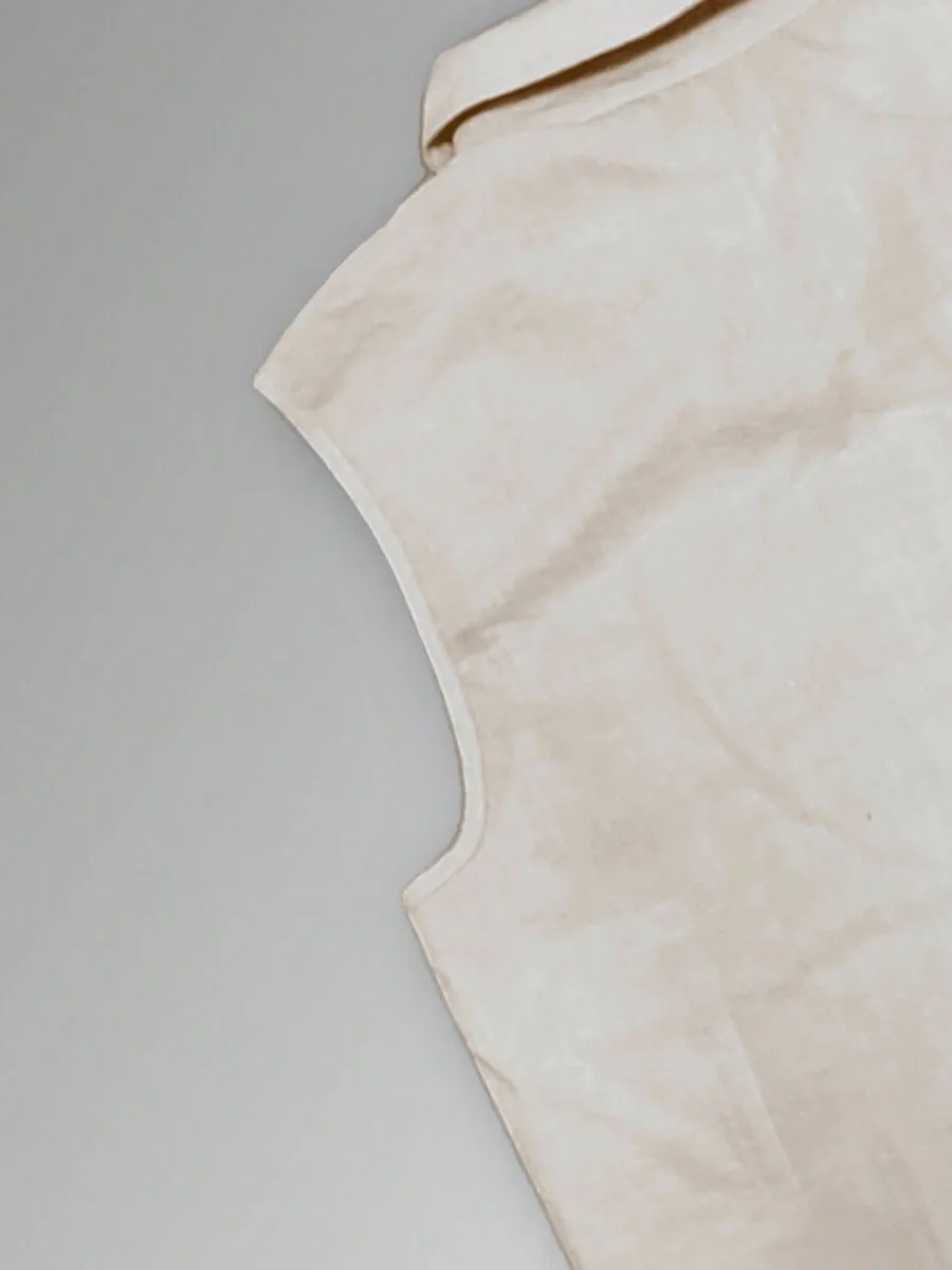 

Linen Blend Sleeveless Tank Top And Shorts Set For Men Beach Casual Style
