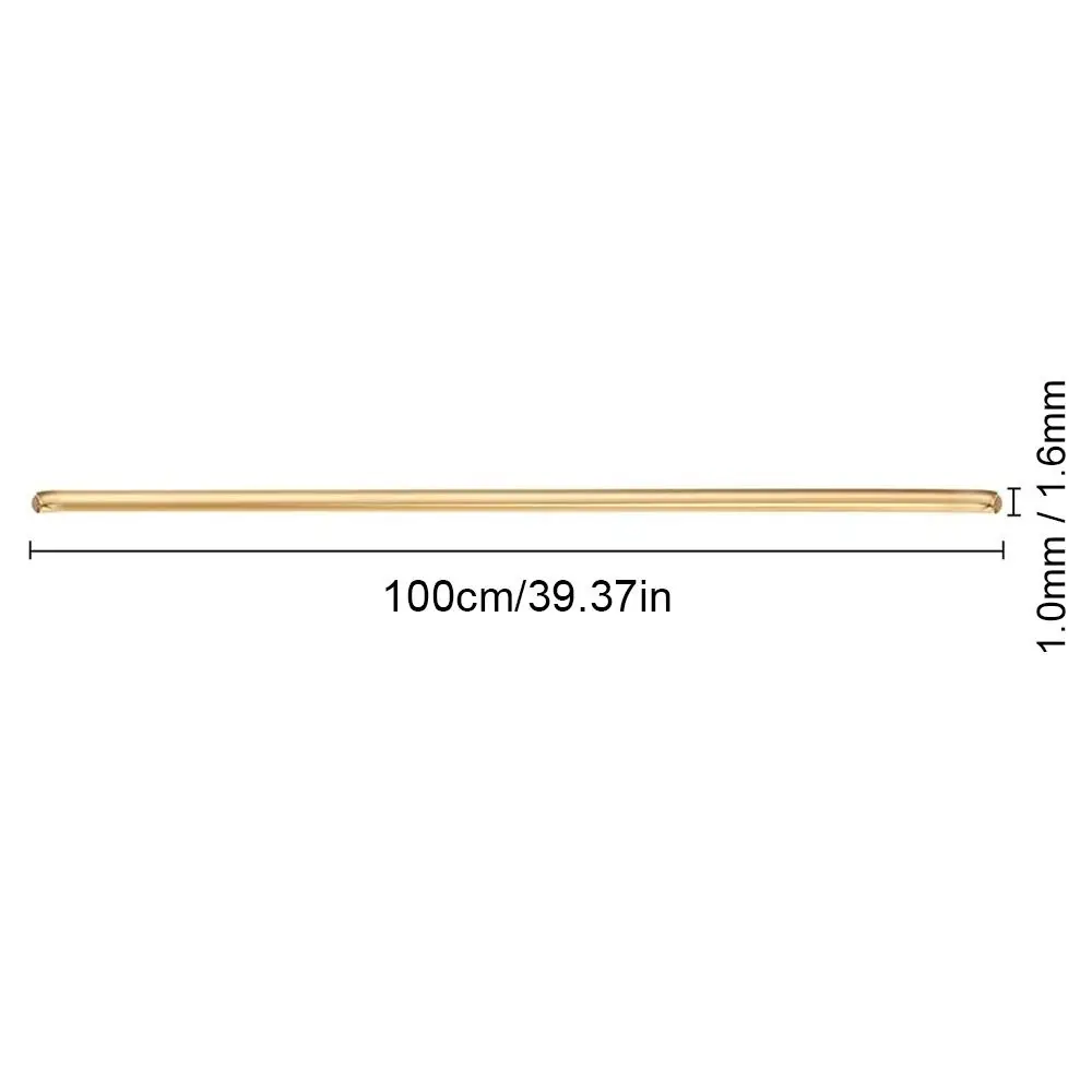 

1Pcs New 1.0mm 1.6mm Brass Rods 100cm Low Temperature Brass Wires Welding Rod Welding Supplies
