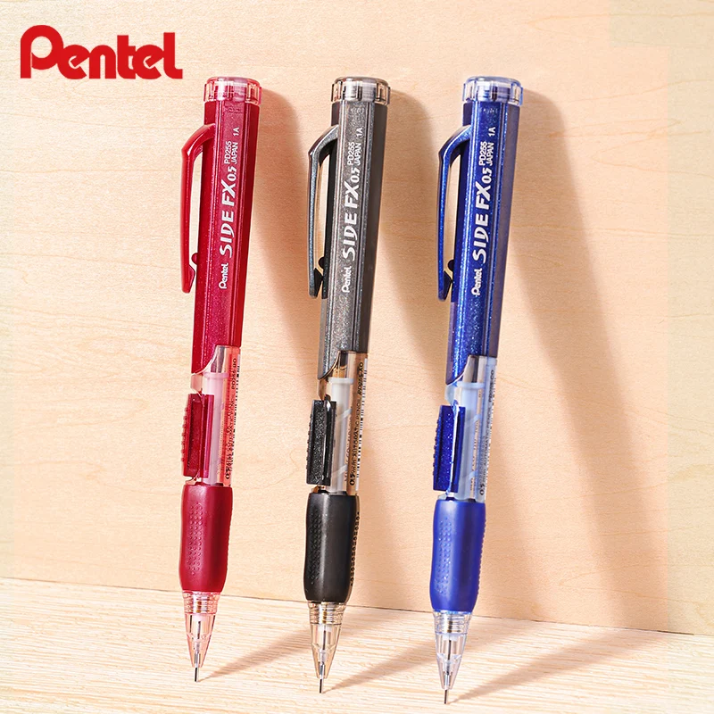 

Япония Pentel PD255 механический карандаш 0,5 мм боковой экструдированный грифель выдвижная резиновая головка для рисования офисные канцелярские принадлежности