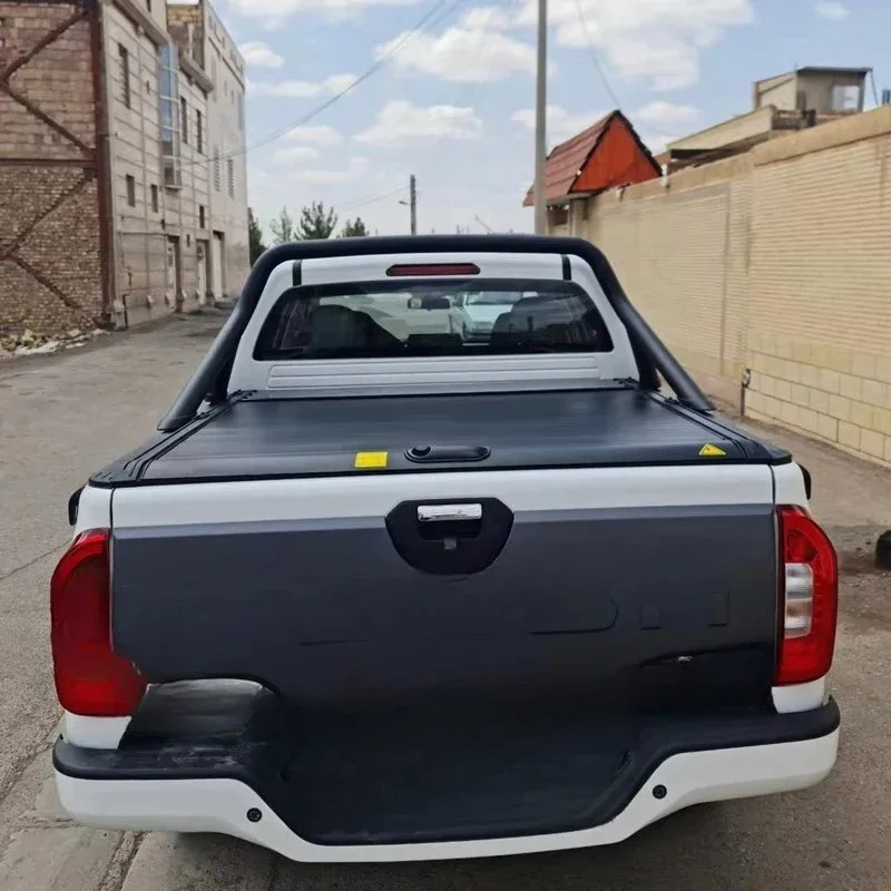 Hot Selling Aluminum Alloy Manual Roller Shutter Tonneau Cover Waterproof Anti-Theft For Foton Tunland G9 G7 V7 V9 E3