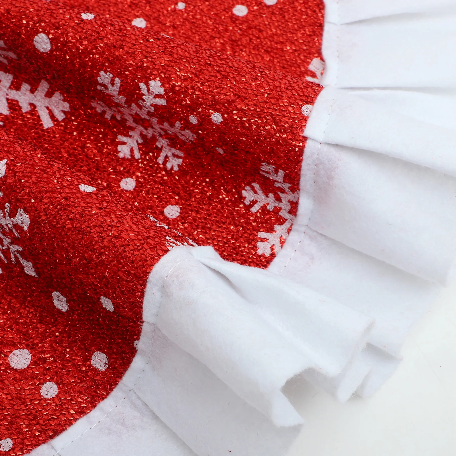 تنورة شجرة عيد الميلاد مقاس 36 بوصة، طباعة أنيقة، قماش غير منسوج عالي التحمل، مثالية لتزيين تحت الشجرة، مركز تسوق منزلي لعيد الميلاد